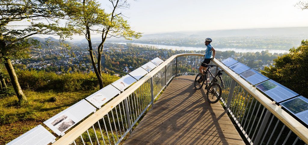 Panoramaplattform im Siebengebirge, Bonn Oberkassel